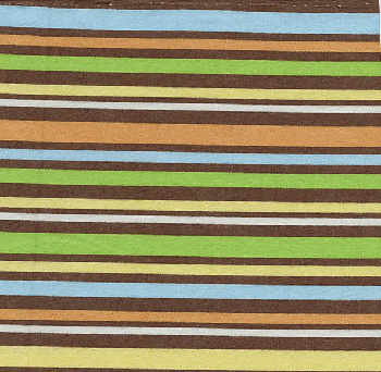 Safari Tots by Springs - Multi Colour Stripe